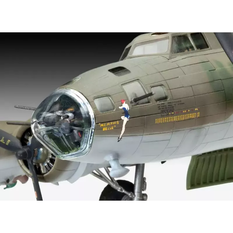 Modell eines Starrflügelflugzeugs Revell B-17F Memphis Belle