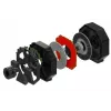 Lenkrad und Pedale Thrustmaster T598X Schwarz Rot USB kabelgebunden Analog/Digital für PC PlayStation 4 PlayStation 5 Metallgehäuse