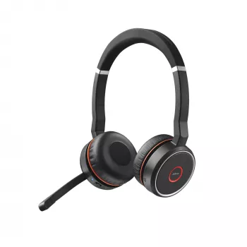 Headset Jabra Evolve 75 SE MS Stereo Kabelgebunden Kabellos Bluetooth 30m Reichweite