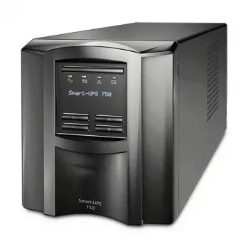 Fujitsu S26361-F4542-L75 PY UPS Tower-USV, 750 VA, 500 W, 6 AC-Ausgänge, RS-232, USB, schwarz