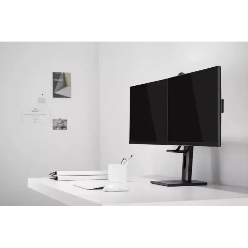 Monitorhalterung Gembird MS-D2-01 27 Zoll Schwarz Freistehend