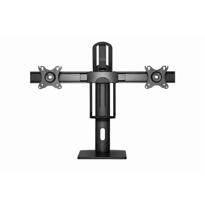Monitorhalterung Gembird MS-D2-01 27 Zoll Schwarz Freistehend