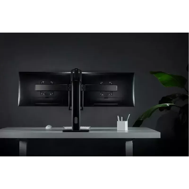 Monitorhalterung Gembird MS-D2-01 27 Zoll Schwarz Freistehend