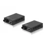 LevelOne RJ45 zu SC BIDI Fast Ethernet Medienkonverter-Set, Singlemode-Glasfaser, 20 km
