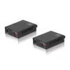 LevelOne RJ45 zu SC BIDI Fast Ethernet Medienkonverter-Set, Singlemode-Glasfaser, 20 km