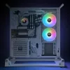 All-in-One-Flüssigkeitskühler Thermaltake CL-W377-PL14SW-A 14 cm Weiß 84,32 cfm