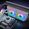 All-in-One-Flüssigkeitskühler Thermaltake CL-W377-PL14SW-A 14 cm Weiß 84,32 cfm