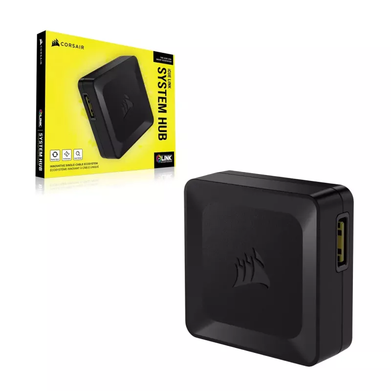 Lüftersteuerung Corsair iCUE LINK System Hub Schwarz 1 Stück