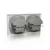 ICY BOX IB-MPS4200W-PD Steckdose Typ F + USB A + USB C Weiß