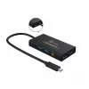 Video Capture USB Hub j5create JVA01-N 1920x1080 30Hz Schwarz