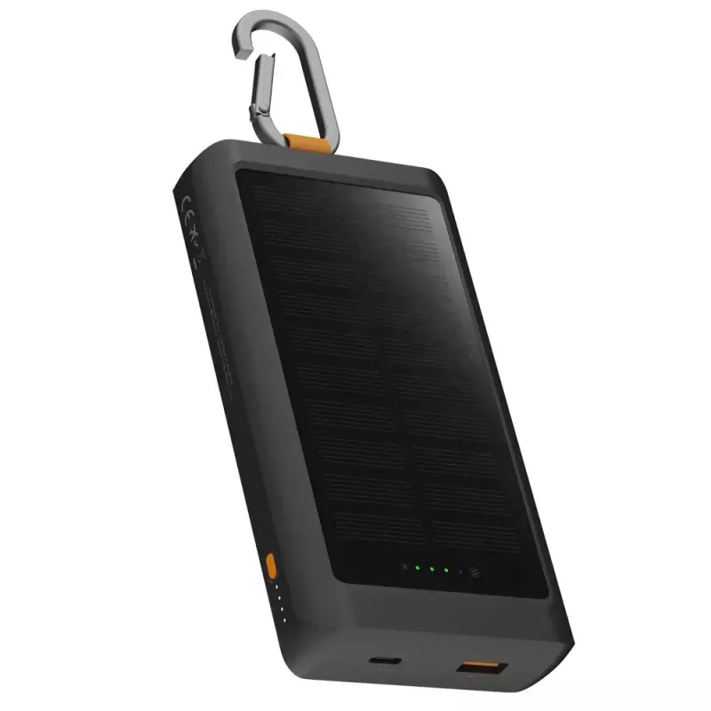Powerbank Xtorm XG2S101 — 10000 mAh LiPo, 30 W, USB‑C + USB‑A, Grau/Schwarz/Orange