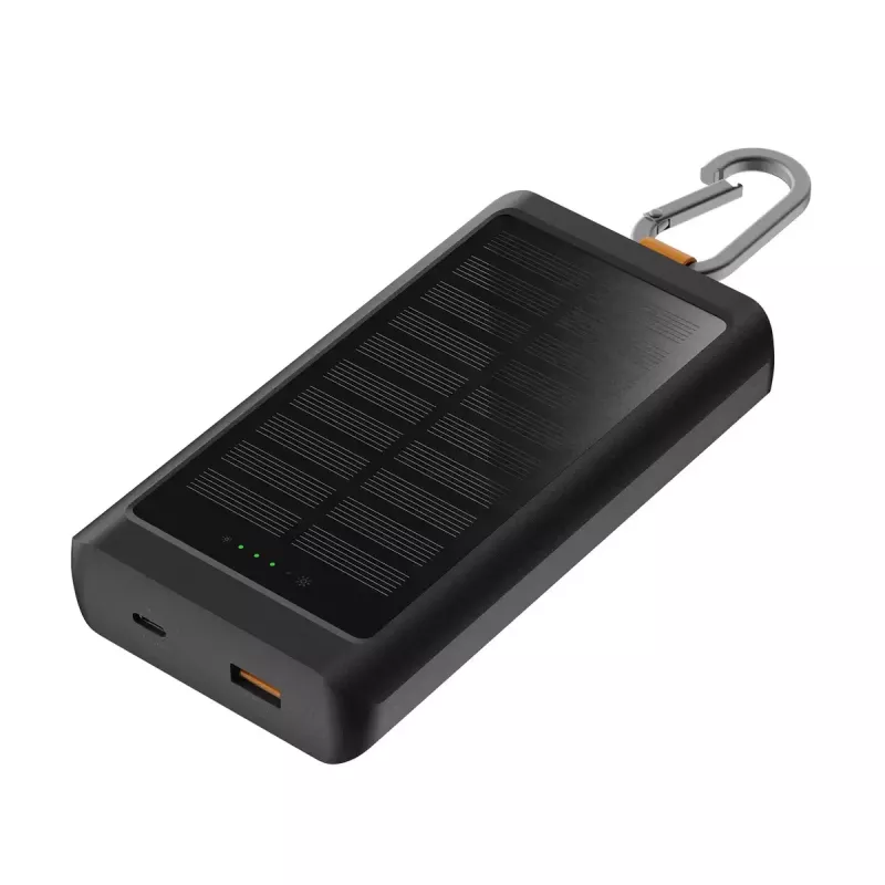 Powerbank Xtorm XG2S101 — 10000 mAh LiPo, 30 W, USB‑C + USB‑A, Grau/Schwarz/Orange