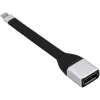 Techly ICOC-USBC-DP12 Videokabel-Adapter 0,131 m USB Type-C DisplayPort Schwarz