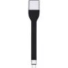 Techly ICOC-USBC-DP12 Videokabel-Adapter 0,131 m USB Type-C DisplayPort Schwarz