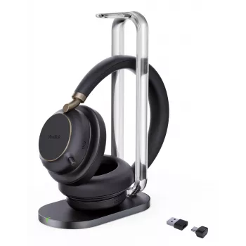 Yealink BH76 Plus mit Ladestation UC Schwarz USB-C/A Headset