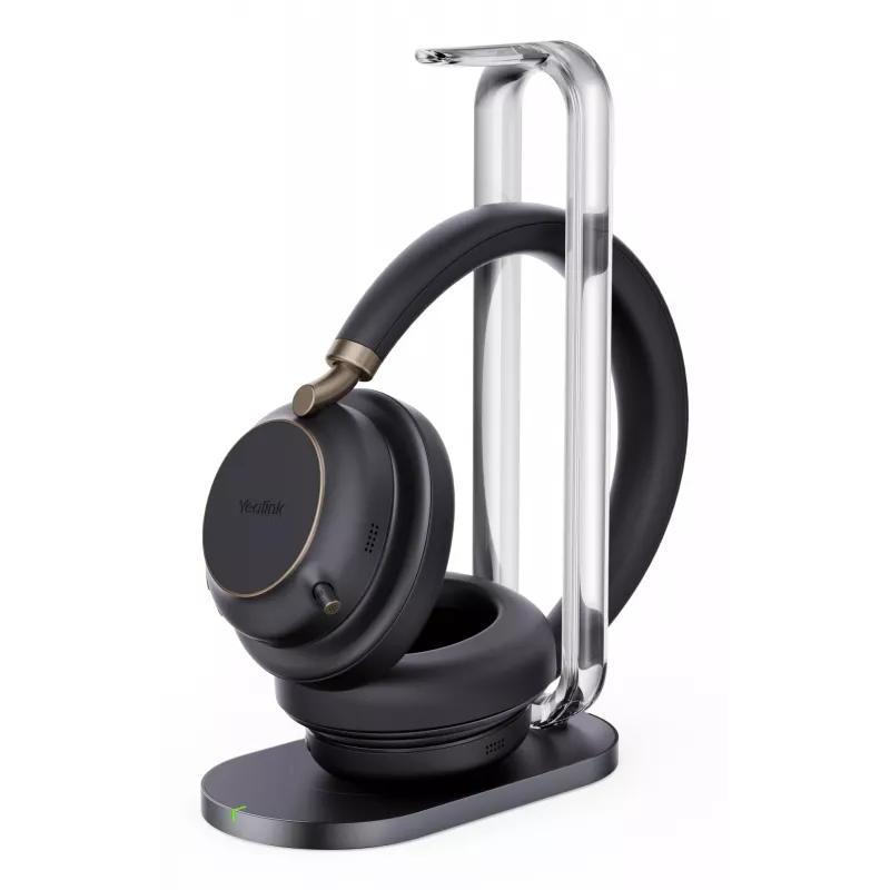 Yealink BH76 Plus mit Ladestation UC Schwarz USB-C/A Headset