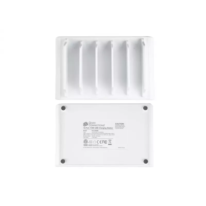 Freistehende Ladestation Alcasa PCA-D006W Weiß 110W 100-240V