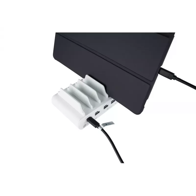 Freistehende Ladestation Alcasa PCA-D006W Weiß 110W 100-240V