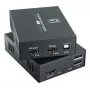 AV-Verlängerungsset (Sender & Empfänger) LEVELONE HVE-8111, 3840x2160, Cat6, USB-A/USB-B, DC 12V (2 Stück)
