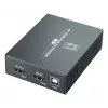 AV-Verlängerungsset (Sender & Empfänger) LEVELONE HVE-8111, 3840x2160, Cat6, USB-A/USB-B, DC 12V (2 Stück)