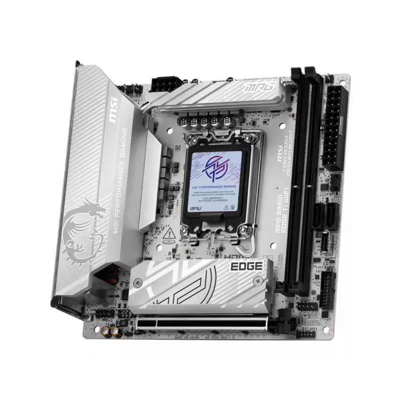 MSI MPG B860I EDGE TI WIFI Motherboard Intel B860 LGA 1851 (Socket V1) Mini-ITX