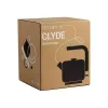 Wasserkocher FELLOW Clyde 1,0 L 1200 W – Silikongehäuse, 1,5-L-Tank, schwarz