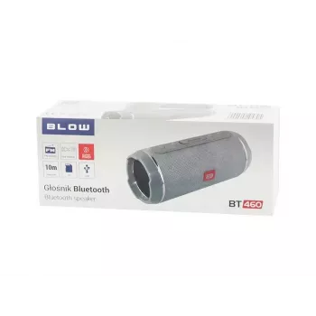 Mono tragbarer Lautsprecher BLOW BT-460 Grau — 5 W RMS, 2000 mAh Akku, Bluetooth 4.0, MicroSD, FM, AUX