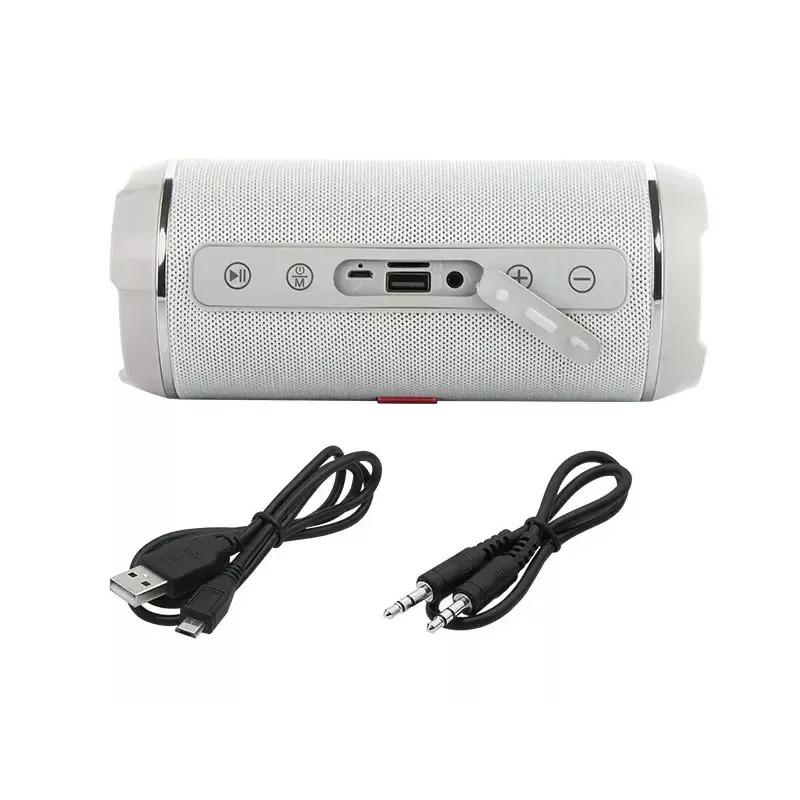 Mono tragbarer Lautsprecher BLOW BT-460 Grau — 5 W RMS, 2000 mAh Akku, Bluetooth 4.0, MicroSD, FM, AUX