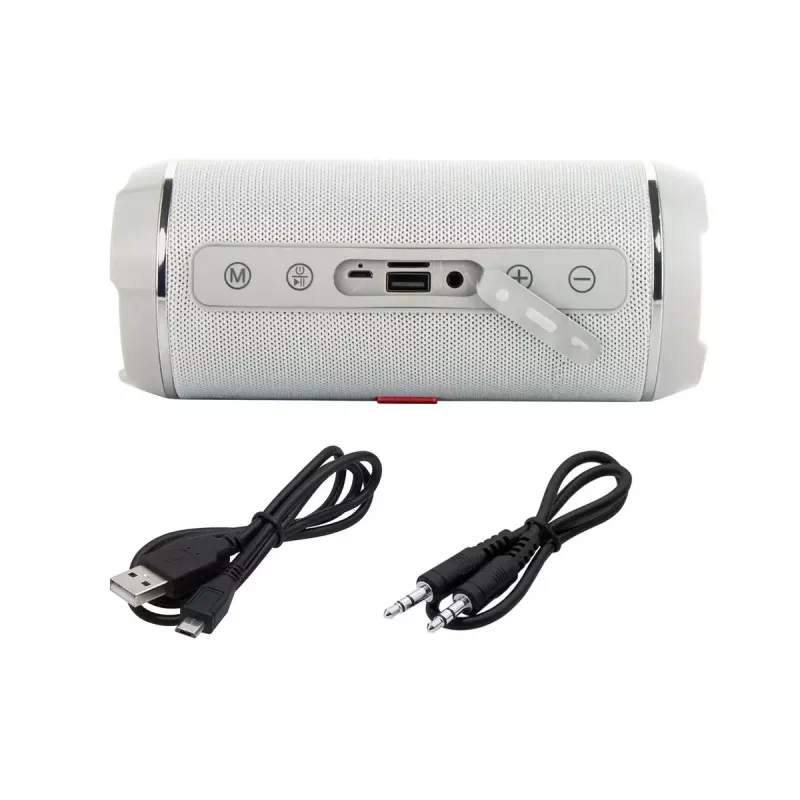 Mono tragbarer Lautsprecher BLOW BT-460 Grau — 5 W RMS, 2000 mAh Akku, Bluetooth 4.0, MicroSD, FM, AUX
