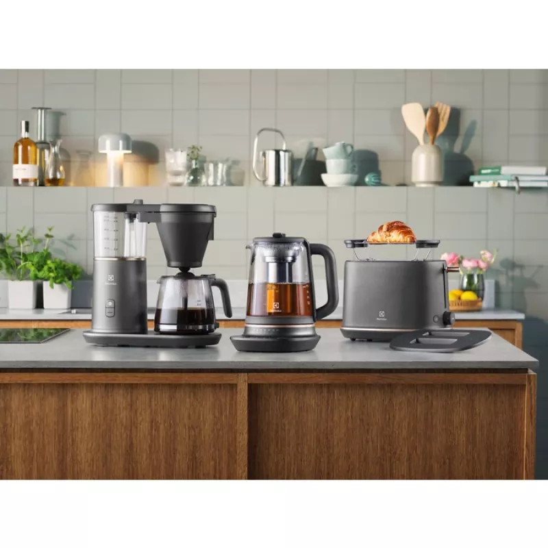 Toaster Electrolux E7T1-6BP 2 Scheiben 980 W Schwarz