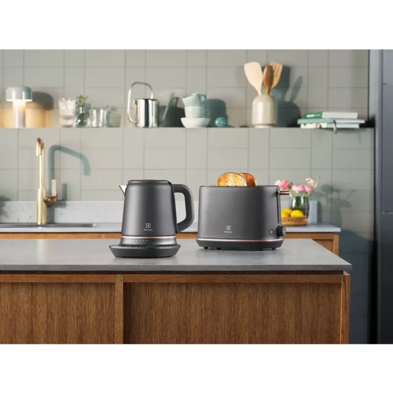 Toaster Electrolux E7T1-6BP 2 Scheiben 980 W Schwarz