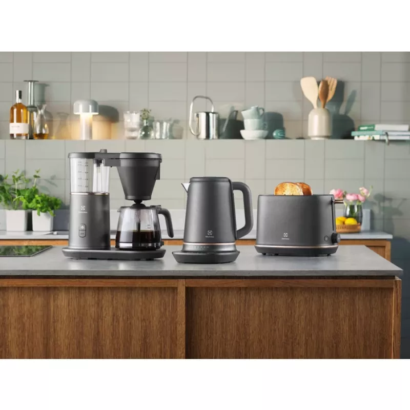 Toaster Electrolux E7T1-6BP 2 Scheiben 980 W Schwarz