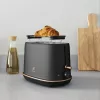 Toaster Electrolux E7T1-6BP 2 Scheiben 980 W Schwarz