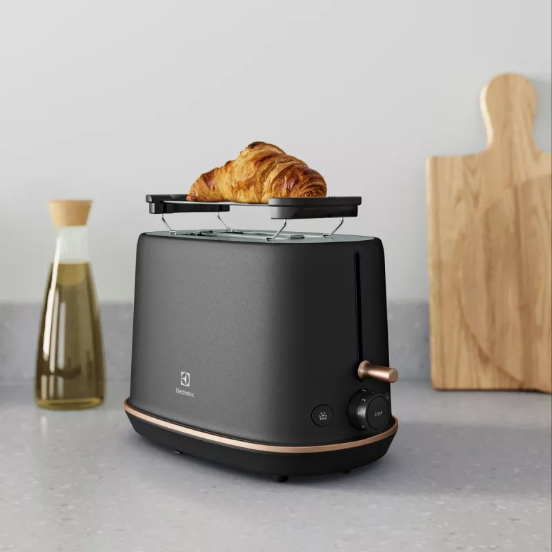 Toaster Electrolux E7T1-6BP 2 Scheiben 980 W Schwarz