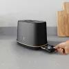 Toaster Electrolux E7T1-6BP 2 Scheiben 980 W Schwarz