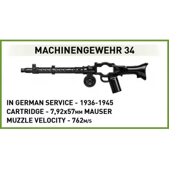 Cobi Blocks SD.KFZ.124 Wespe Modellbausatz, 860 Blöcke