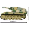 Cobi Blocks SD.KFZ.124 Wespe Modellbausatz, 860 Blöcke