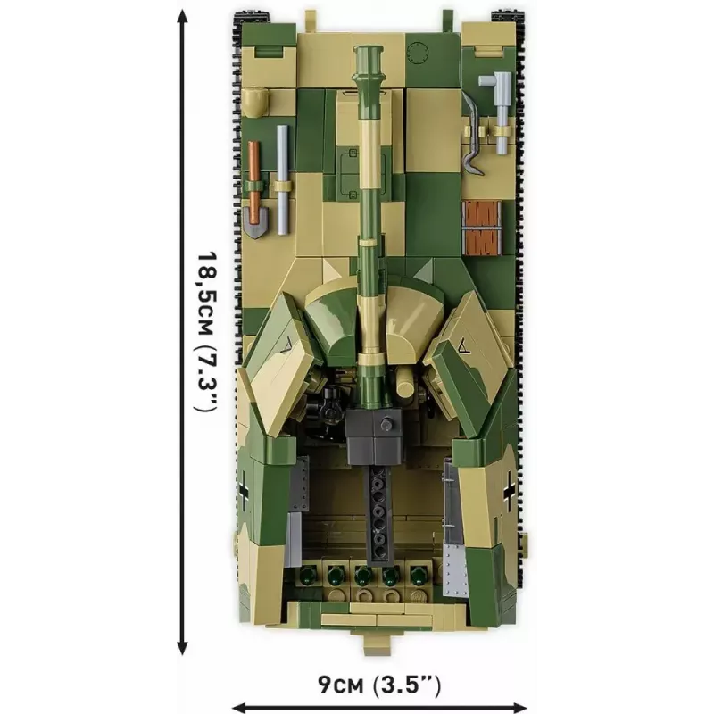 Cobi Blocks SD.KFZ.124 Wespe Modellbausatz, 860 Blöcke