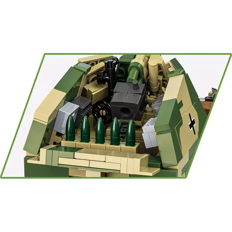 Cobi Blocks SD.KFZ.124 Wespe Modellbausatz, 860 Blöcke
