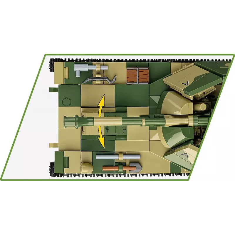 Cobi Blocks SD.KFZ.124 Wespe Modellbausatz, 860 Blöcke