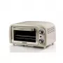 Ariete 3919 Elektro-Mini-Backofen Vintage, 800 W, 10 l Fassungsvermögen, Doppelverglasung, Retro, Beige