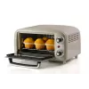 Ariete 3919 Elektro-Mini-Backofen Vintage, 800 W, 10 l Fassungsvermögen, Doppelverglasung, Retro, Beige