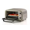 Ariete 3919 Elektro-Mini-Backofen Vintage, 800 W, 10 l Fassungsvermögen, Doppelverglasung, Retro, Beige