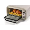Ariete 3919 Elektro-Mini-Backofen Vintage, 800 W, 10 l Fassungsvermögen, Doppelverglasung, Retro, Beige