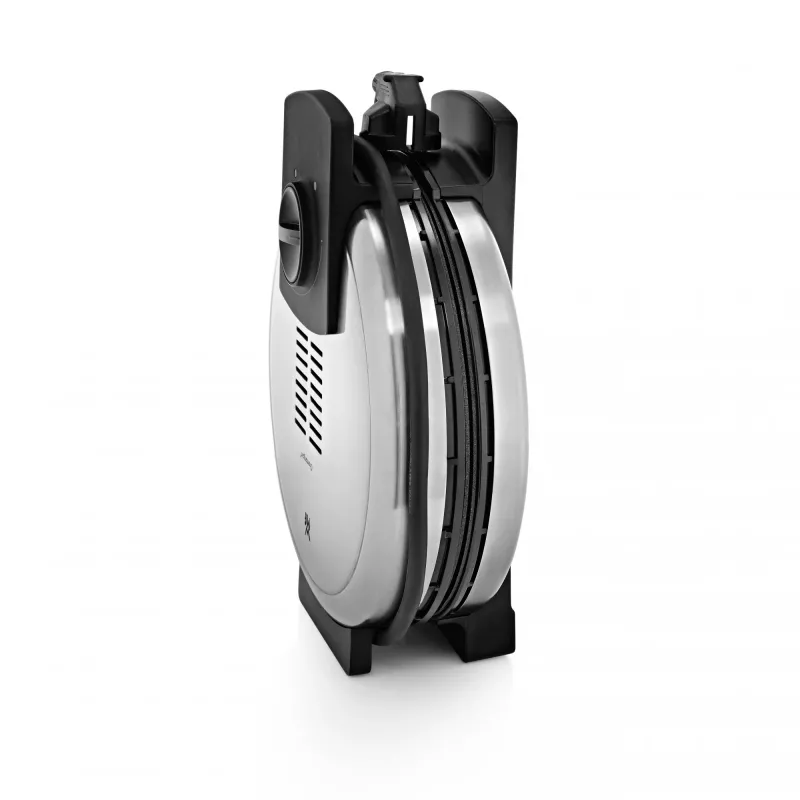WMF Lono 04.1521.0011 Waffeleisen 5 Waffeln 900 W Schwarz, Chrom