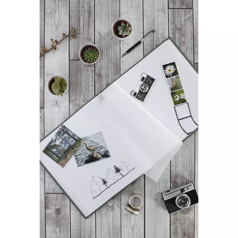 Hama Fine Art Fotoalbum Grau 320 Blatt 10 x 15 cm