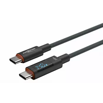 USB-Kabel Ansmann 1700-0176 USB 2.0 1,2m USB C Anthrazit