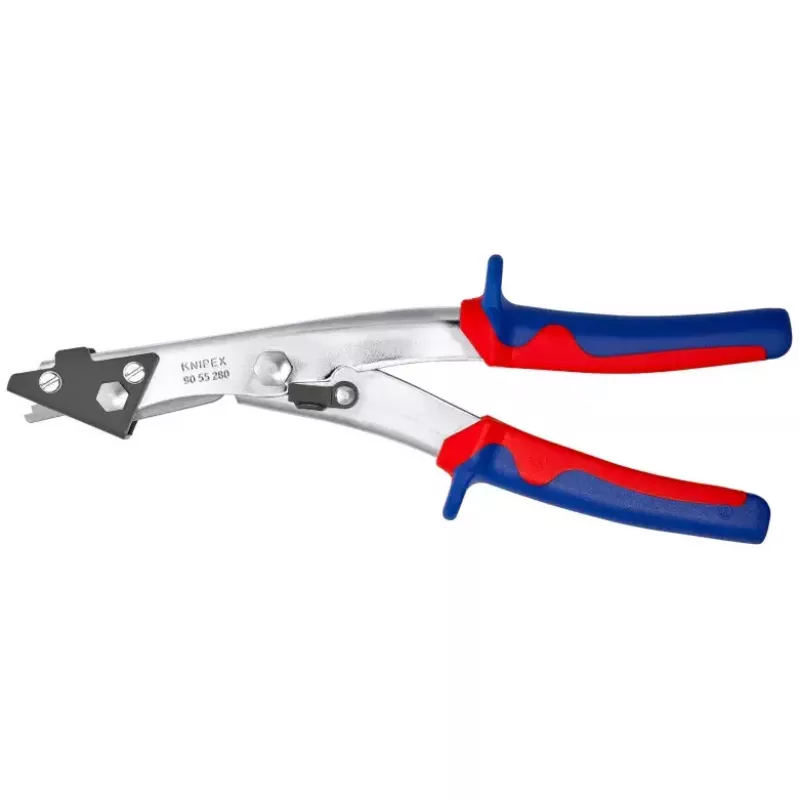 Gerade Stahlblechschere Knipex 90 55 280 Schnittleistung 1,2 mm