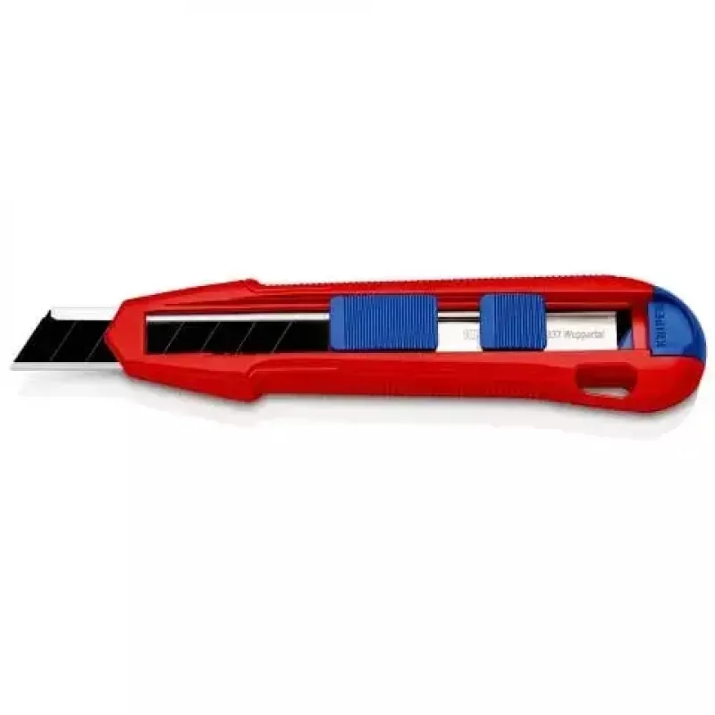 Abbrechklingenmesser Knipex CutiX® Schwarz Blau Rot