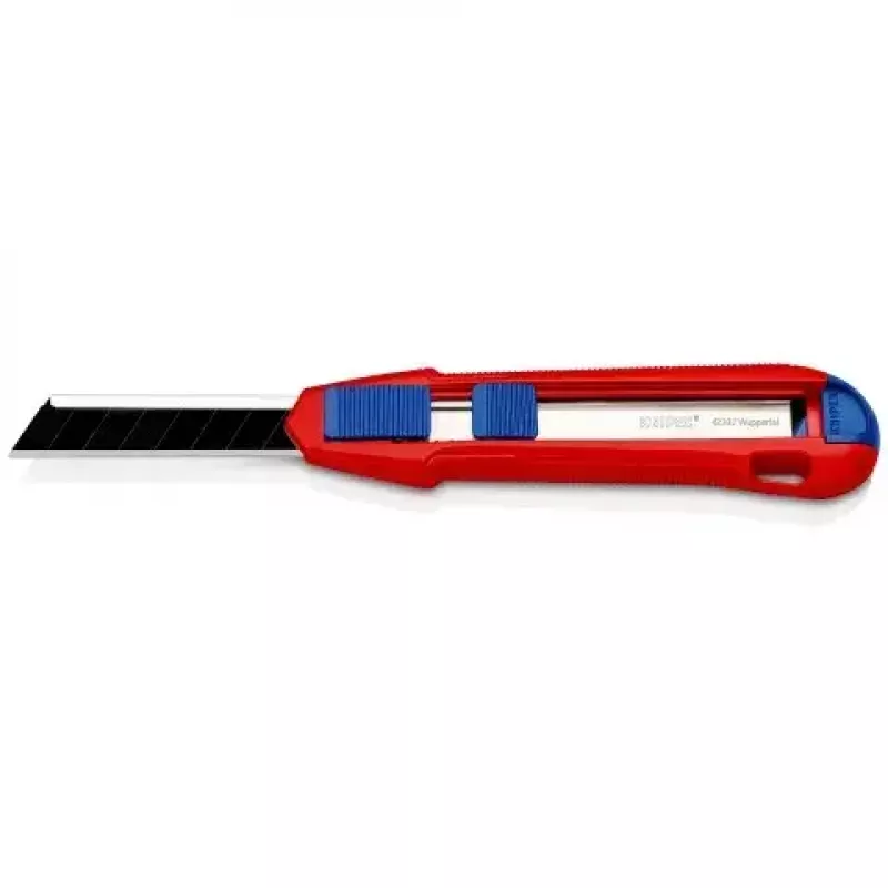 Abbrechklingenmesser Knipex CutiX® Schwarz Blau Rot
